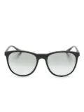 Emporio Armani round-frame sunglasses - Black