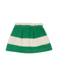 The Animals Observatory striped cotton skirt - Neutrals