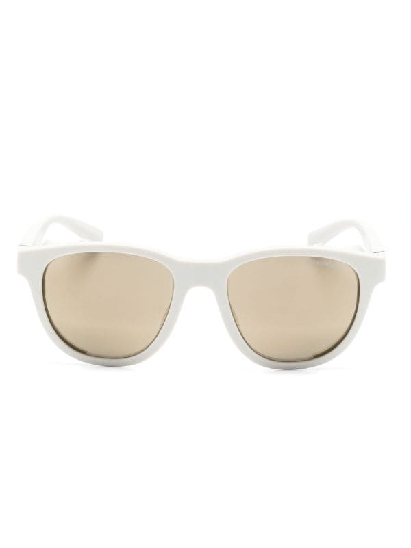 Emporio Armani oval frame Sunglasses Farfetch