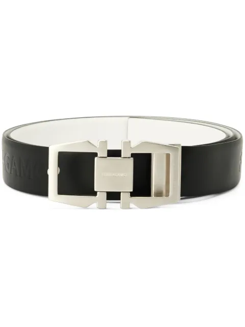 Ferragamo buckled leather belt