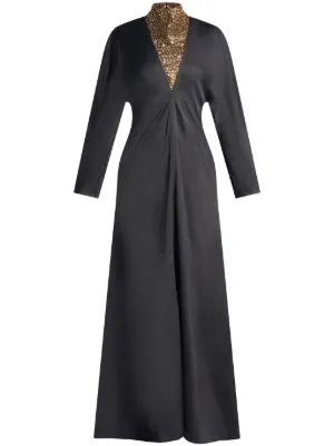 ワンピース FERRAGAMO DRESS (13H142785370 MOSS) the-mercer-black_grande.jpg?v=