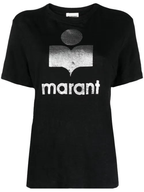 T-shirt Zewel à logo imprimé - MARANT ÉTOILE - Modalova