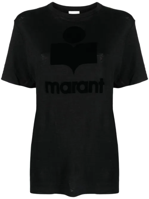T-shirt Zewel à logo floqué - MARANT ÉTOILE - Modalova