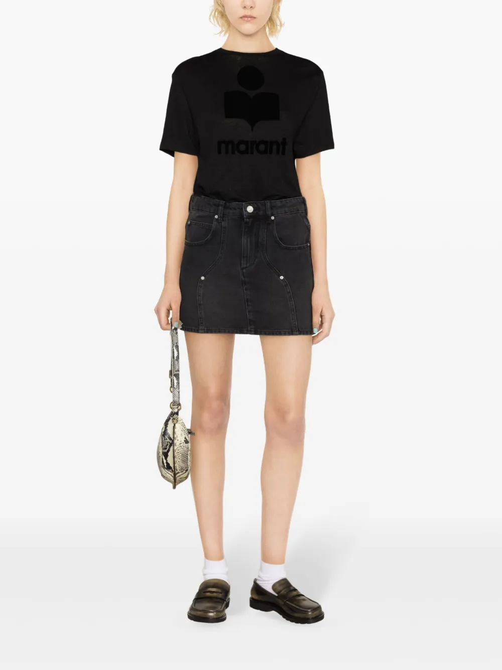 MARANT ÉTOILE playera Zewel con logo afelpado | Playeras y jerséis | Image 2
