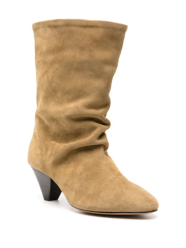 Isabel marant slouchy suede sales boots