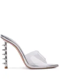 Le Silla Jagger spike-heel leather sandals - Neutrals