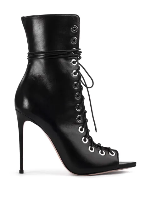 Le Silla Courtney 120mm leather ankle boots Women