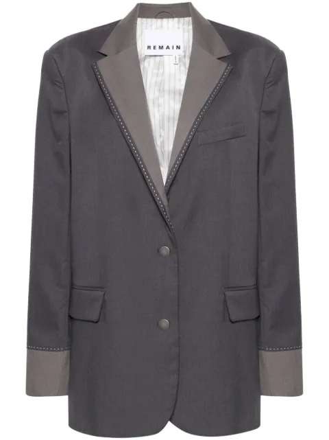 REMAIN single-breasted oversize blazer 