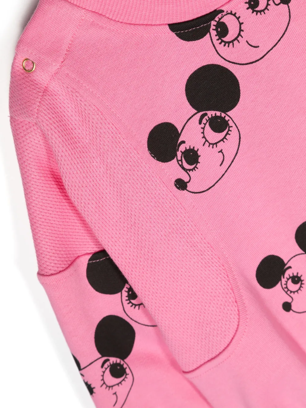 Shop Mini Rodini Ritzratz Organic Cotton Sweatshirt In Pink