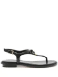 Michael Michael Kors bow-detail thong-strap sandals - Black