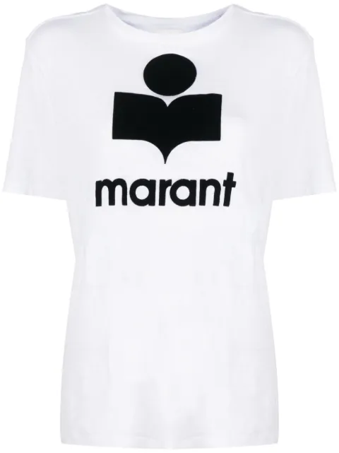 MARANT ÉTOILE Zewel linen T-shirt 