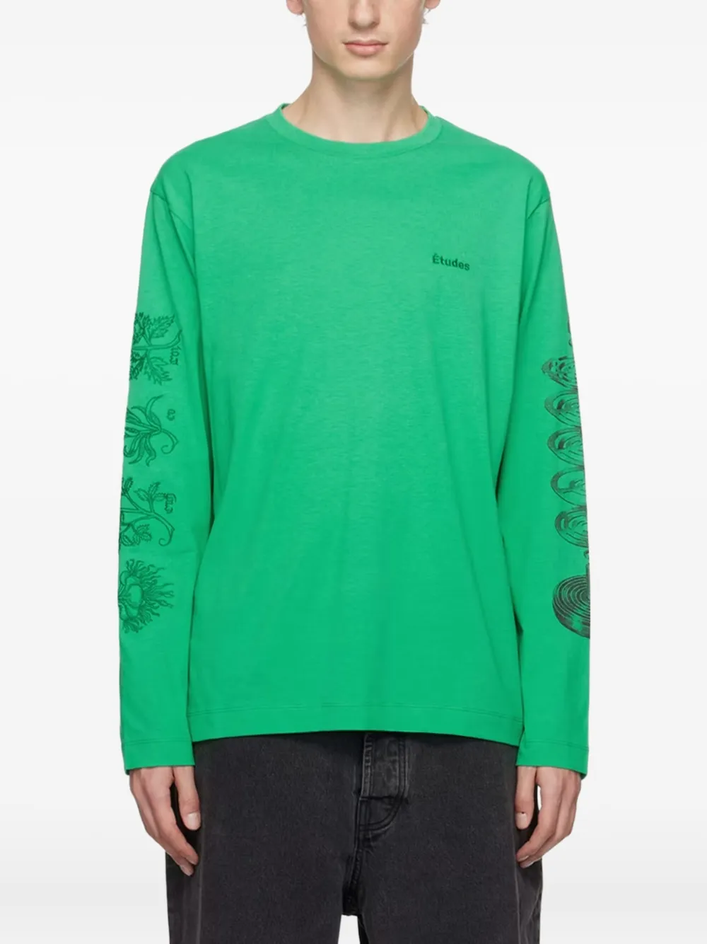Études Studio x Batia Suter Wonder graphic-print long-sleeve T-shirt - Études Studio x Batia Suter Wonder graphic-print long-sleeve T-shirt -