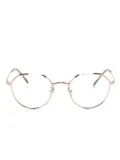 Giorgio Armani octagonal-frame glasses - Metallic