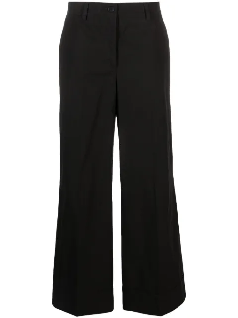 P.A.R.O.S.H. high-waisted wide-leg trousers