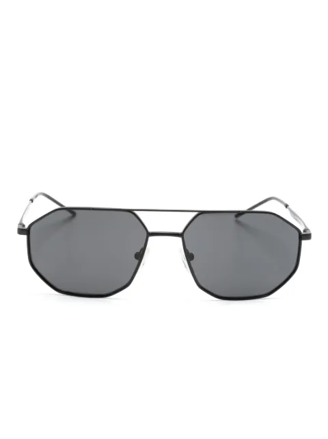 Emporio Armani geometric-frame sunglasses