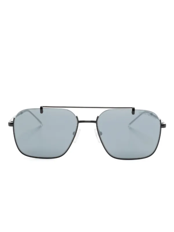 Emporio Armani square-frame Sunglasses Black FARFETCH EG