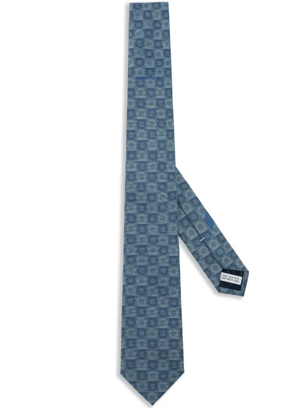 Ferragamo ガンチーニ ネクタイ | ブルー | FARFETCH JP