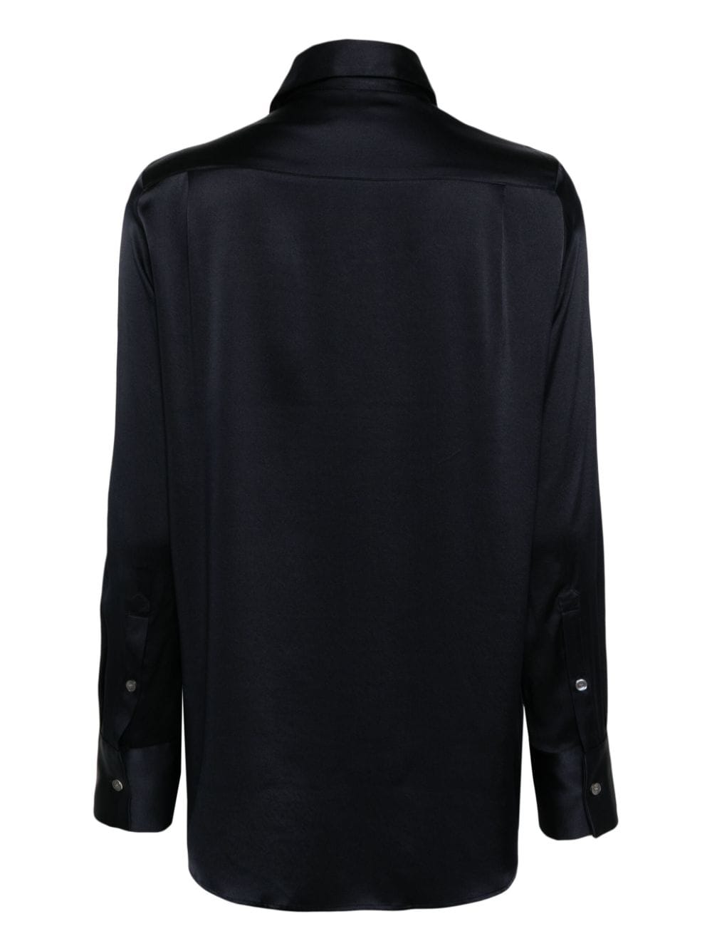 Filippa K Zijden blouse Blauw