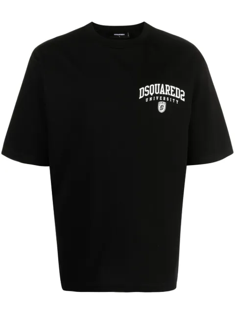 DSQUARED2 logo-print cotton T-shirt