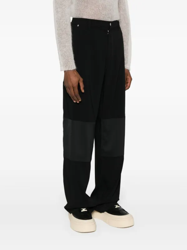 MM6 Maison Margielaオーバーサイズワイドカーゴパンツ ブラック MM6 メゾン マルジェラ （Maison Margiela） CARGO PANTS カーゴ