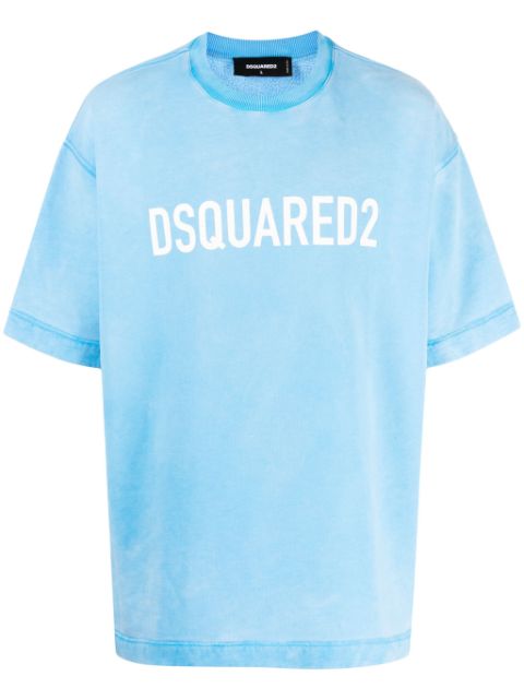 DSQUARED2 logo-print short-sleeve sweatshirt Men