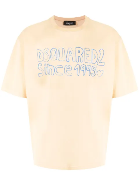DSQUARED2 logo-print cotton T-shirt