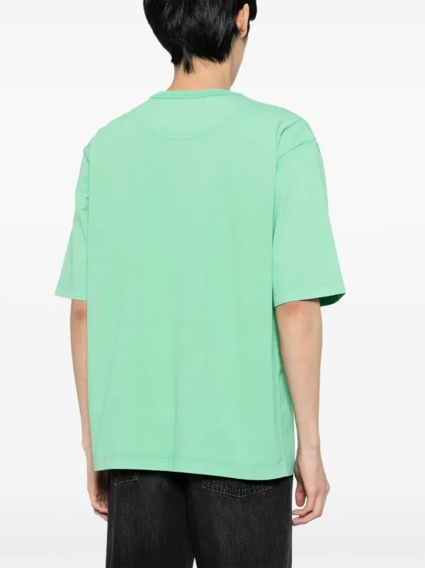 DSQUARED2 logo-print Cotton T-shirt | Green | FARFETCH