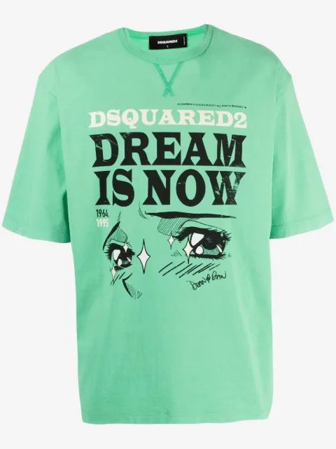 DSQUARED2 logo-print cotton T-shirt