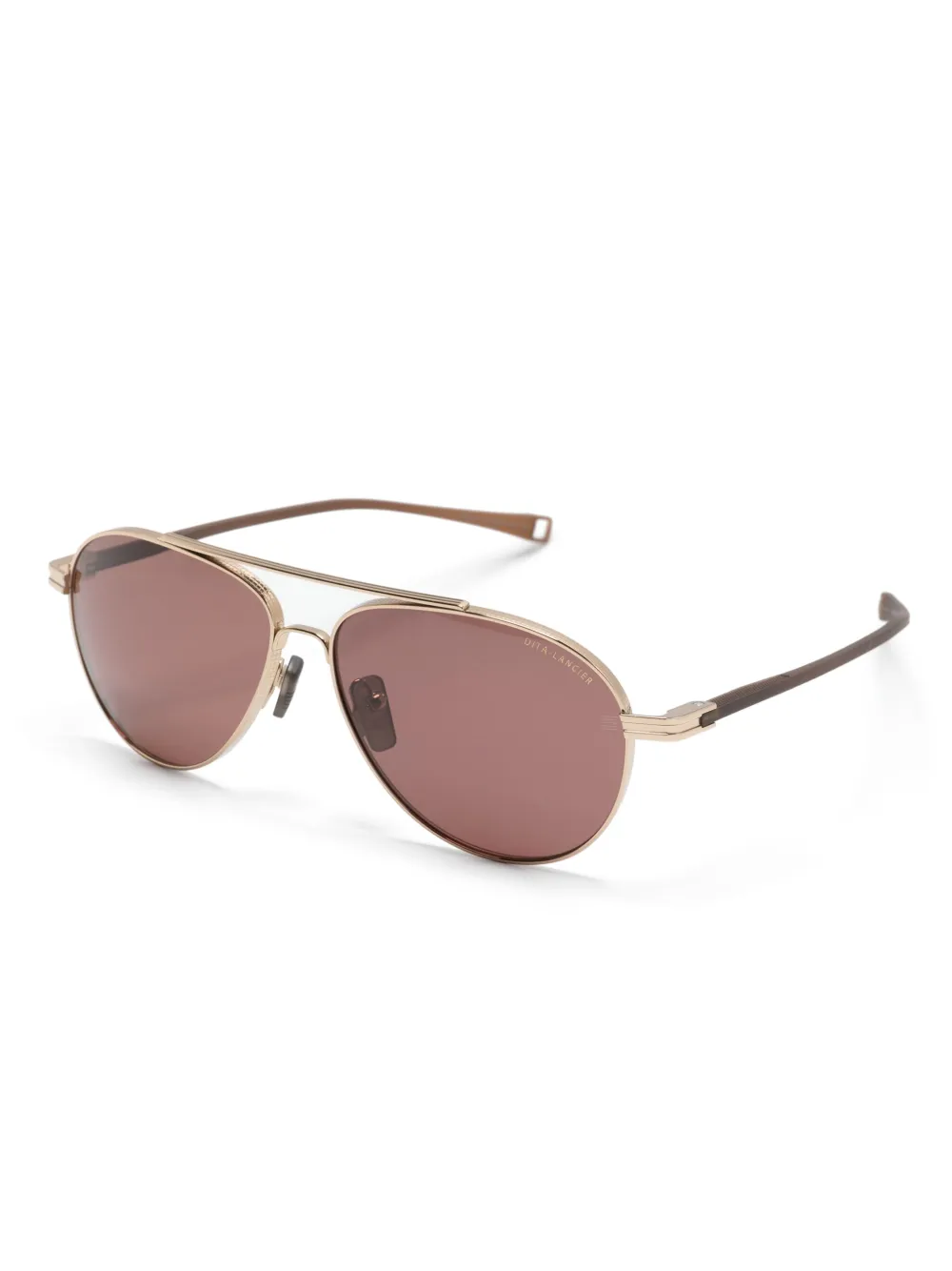 Dita Eyewear LSA-418 zonnebril met piloten montuur - Bruin