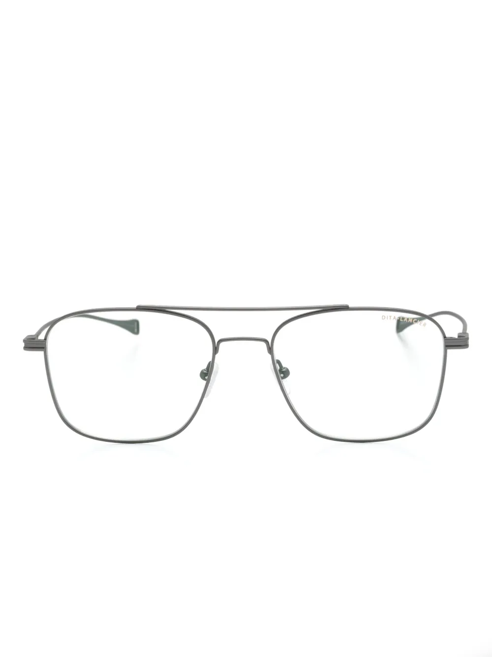 Dita Eyewear Dlx112 Pilot-frame Glasses In Metallic