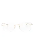 Dita Eyewear frameless titanium glasses - A01