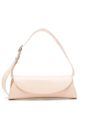 良品 JIL SANDER 2wayバッグ アコーディオン ホワイト系 f417 Jil Sander Large Cannolo Leather Shoulder Bag | White | FARFETCH