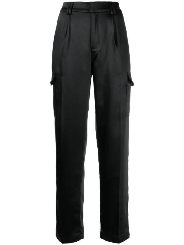 Black police cargo trousers store