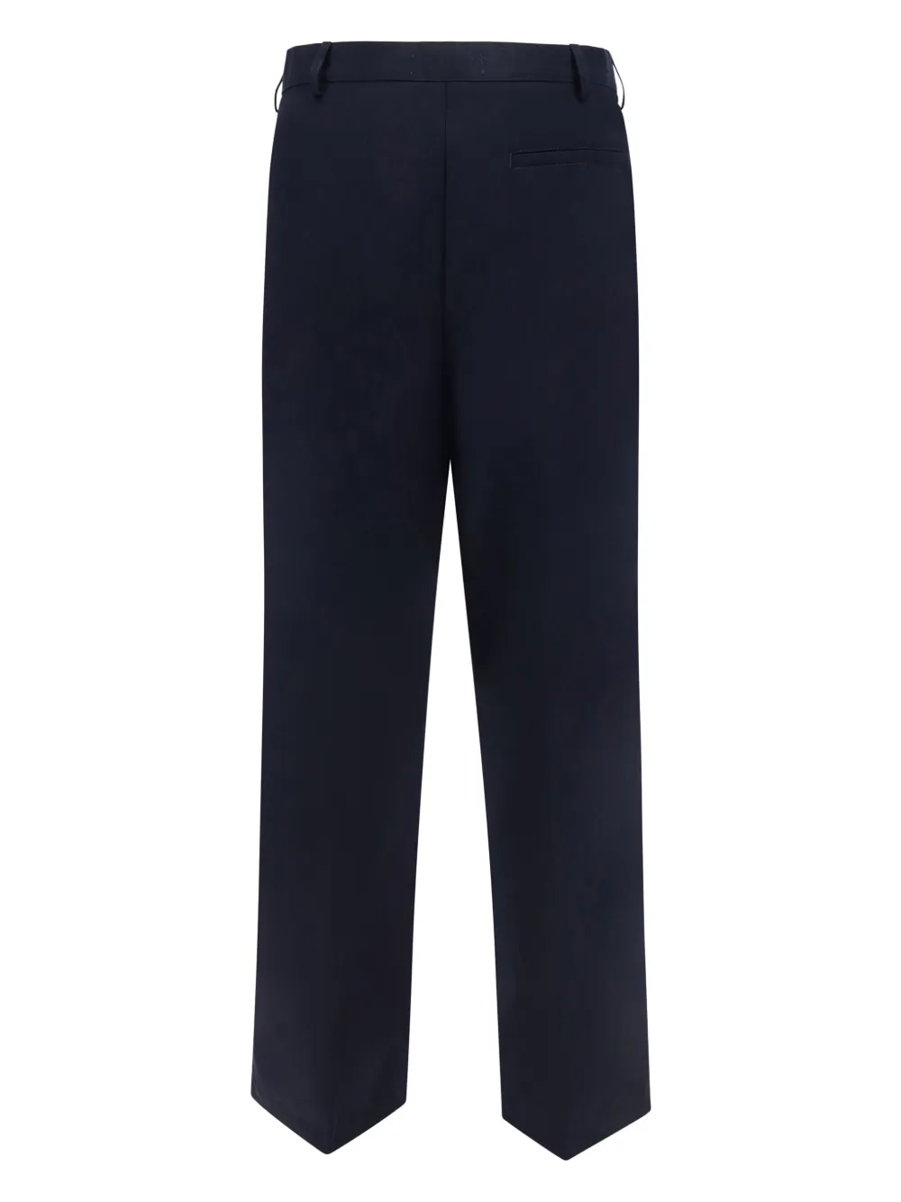 MTL STUDIO straight-leg trousers - Blauw