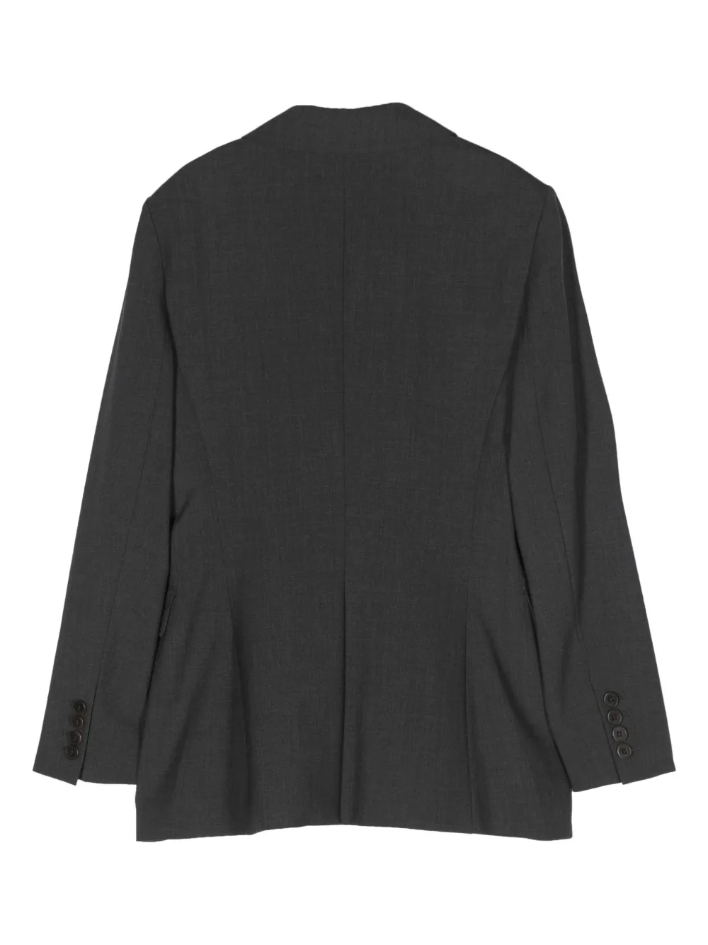 Theory Etiennette mélange-effect blazer - Grijs