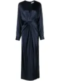 Christopher Esber Triquetra Twist silk maxi dress - Blue