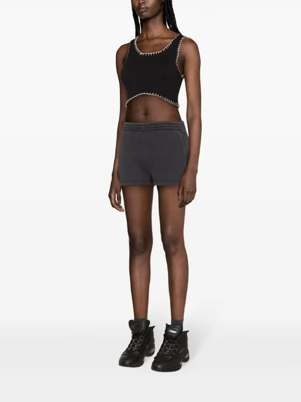 【ALEXANDER WANG】ロゴ トラックショーツ グレー Alexander Wang トラックショーツ | グレー | FARFETCH JP