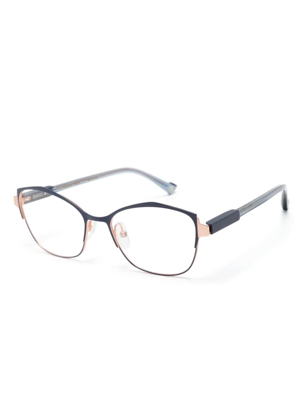 Etnia Barcelona Catharina bril met geometrisch montuur - Blauw