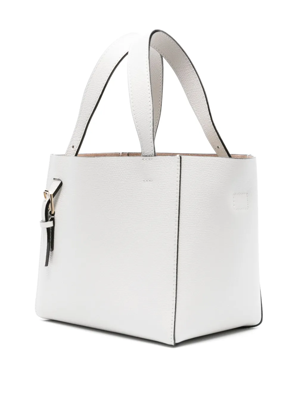 Valextra Soft kleine bucket-tas Wit