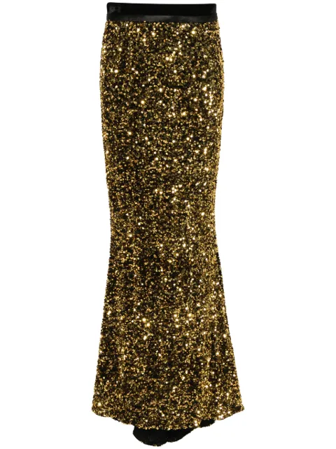 STYLAND sequin-embellished maxi skirt