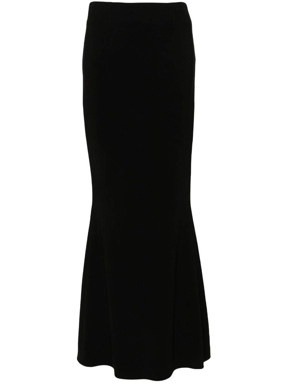 STYLAND straight long skirt – Black