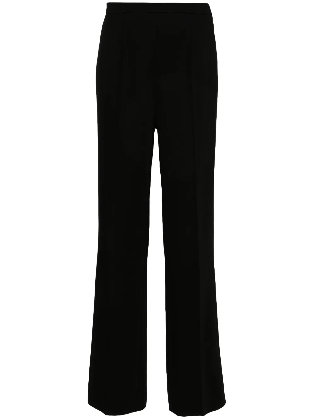 STYLAND high-waisted straight-leg trousers – Black