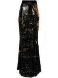 STYLAND sequin-embellished maxi skirt - Black