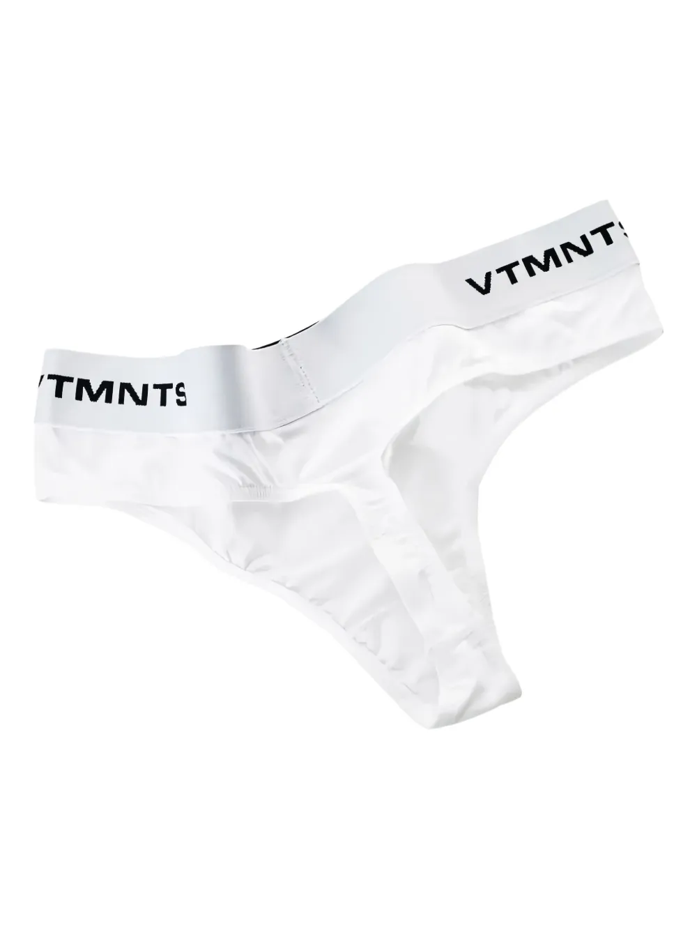 Vtmnts Logo-band Thong In White