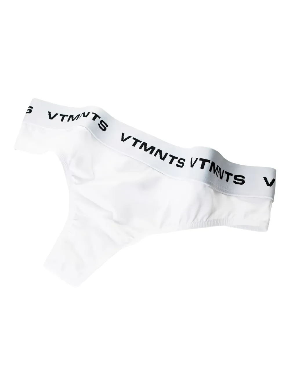 Vtmnts Logo-band Thong In White