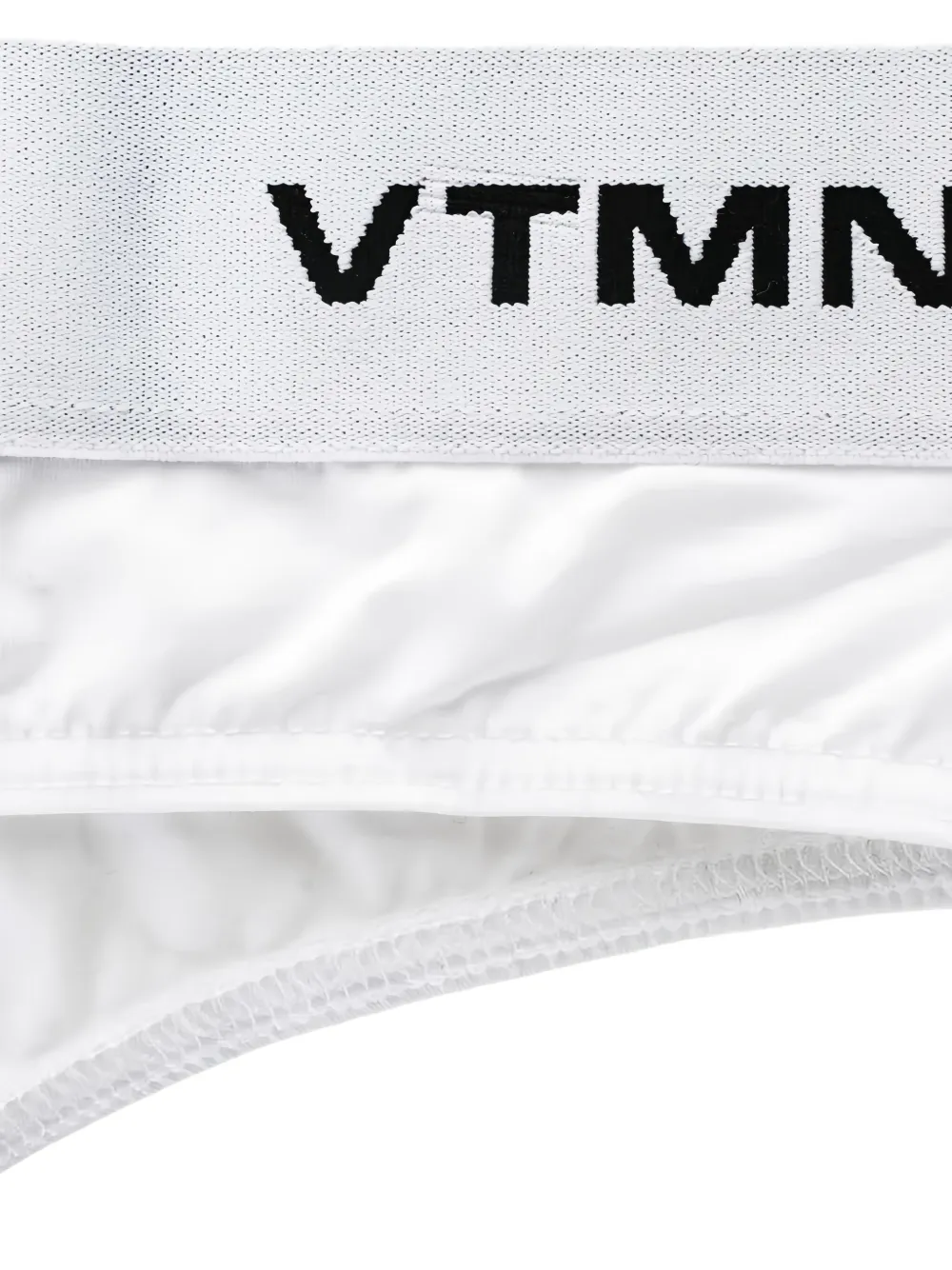 Vtmnts Logo-band Thong In White
