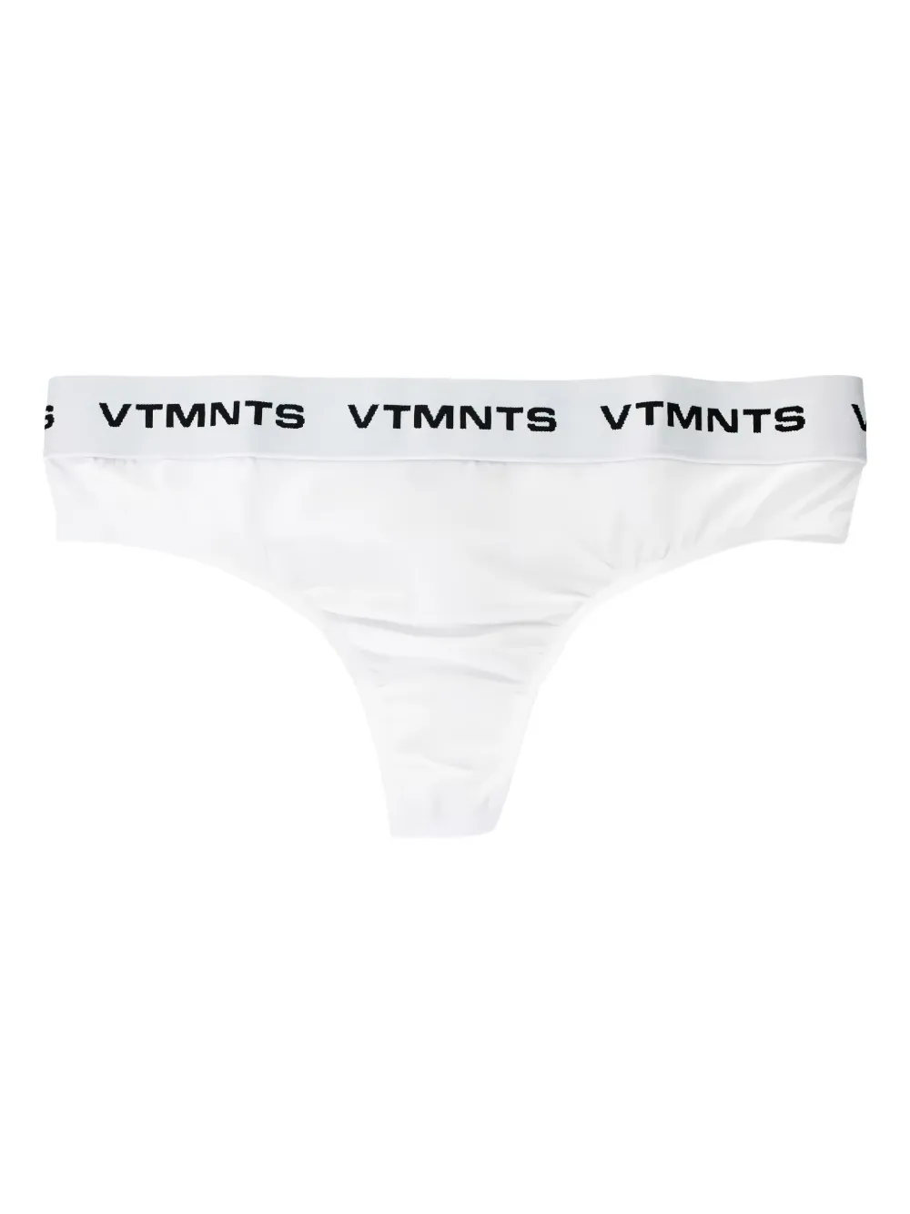 Vtmnts Logo-band Thong In White