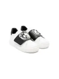 Moschino Kids Teddy Bear leather sneakers - White