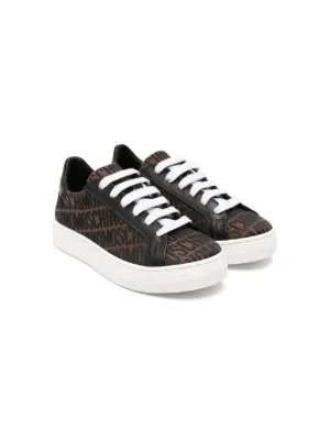 Burberry and Moschino kids store sneakers