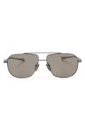 Dita Eyewear matte navigator-frame sunglasses - Grey
